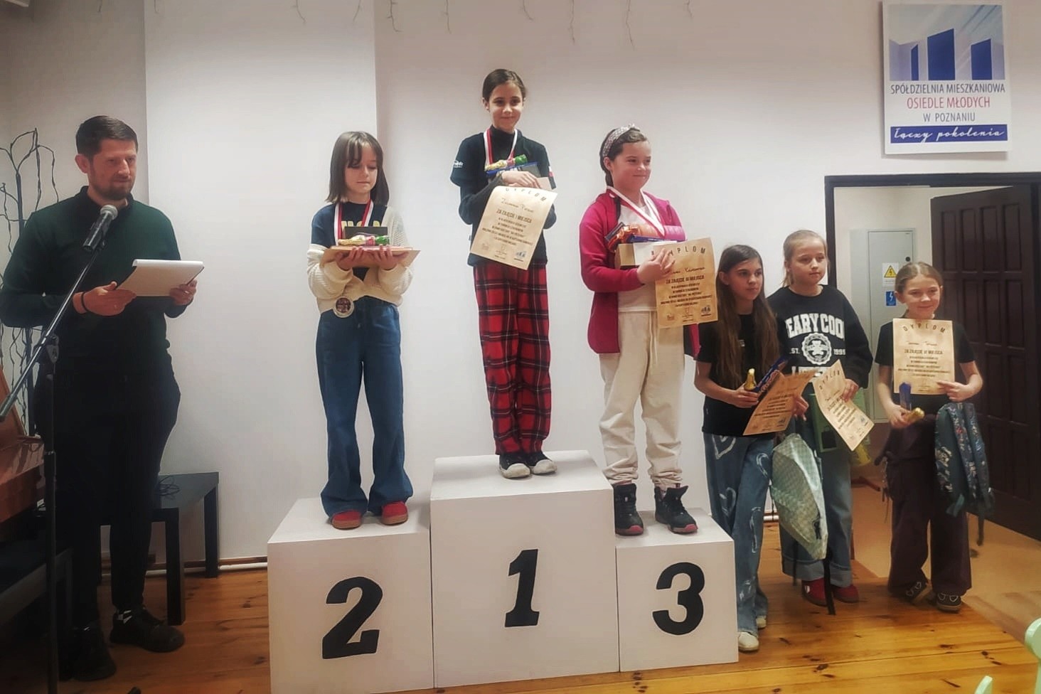 Victory among girls and solid results at Pięterek